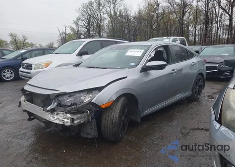 2019 Honda Civic Sport из США, поврежденный, VIN 19XFC2F89KE020672